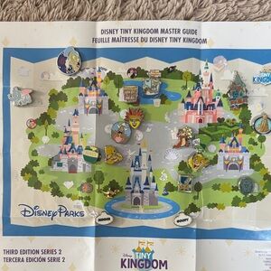 Disney Tiny Kingdom Pins Third Edition Series 2 - Lot of 18 Pins